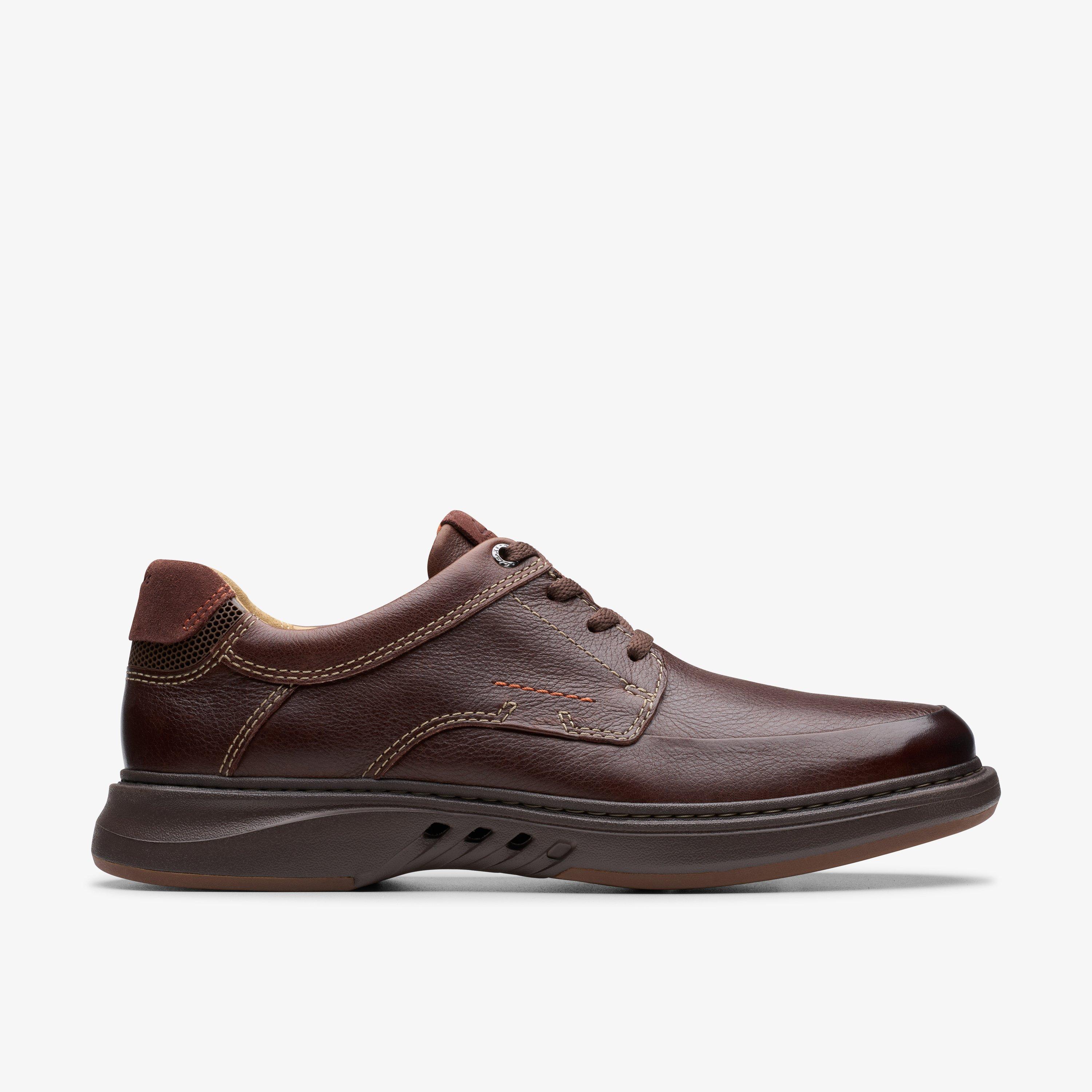 Un Briley Lace Mahogany Leather