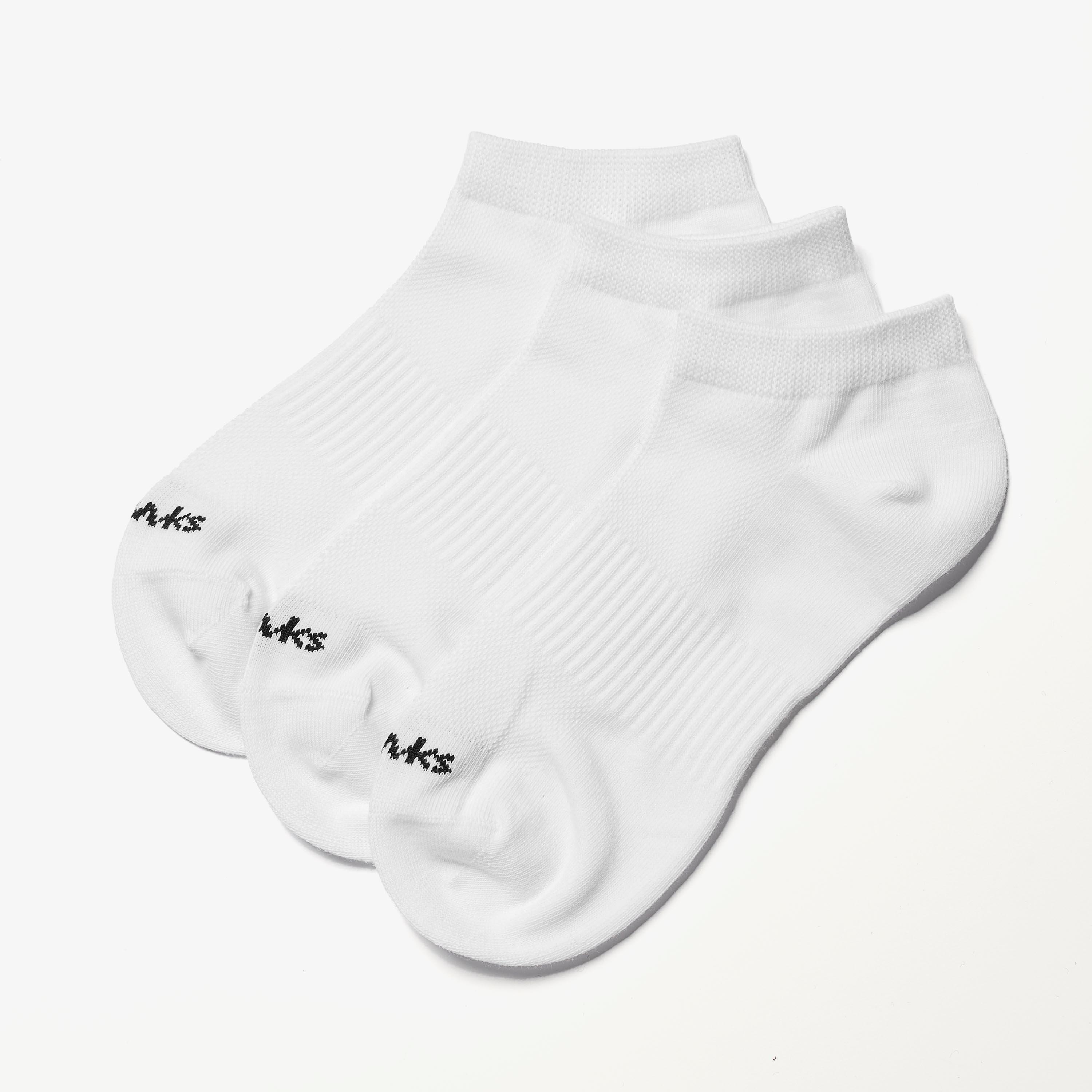 3 Pack Sport Ankle Socks White