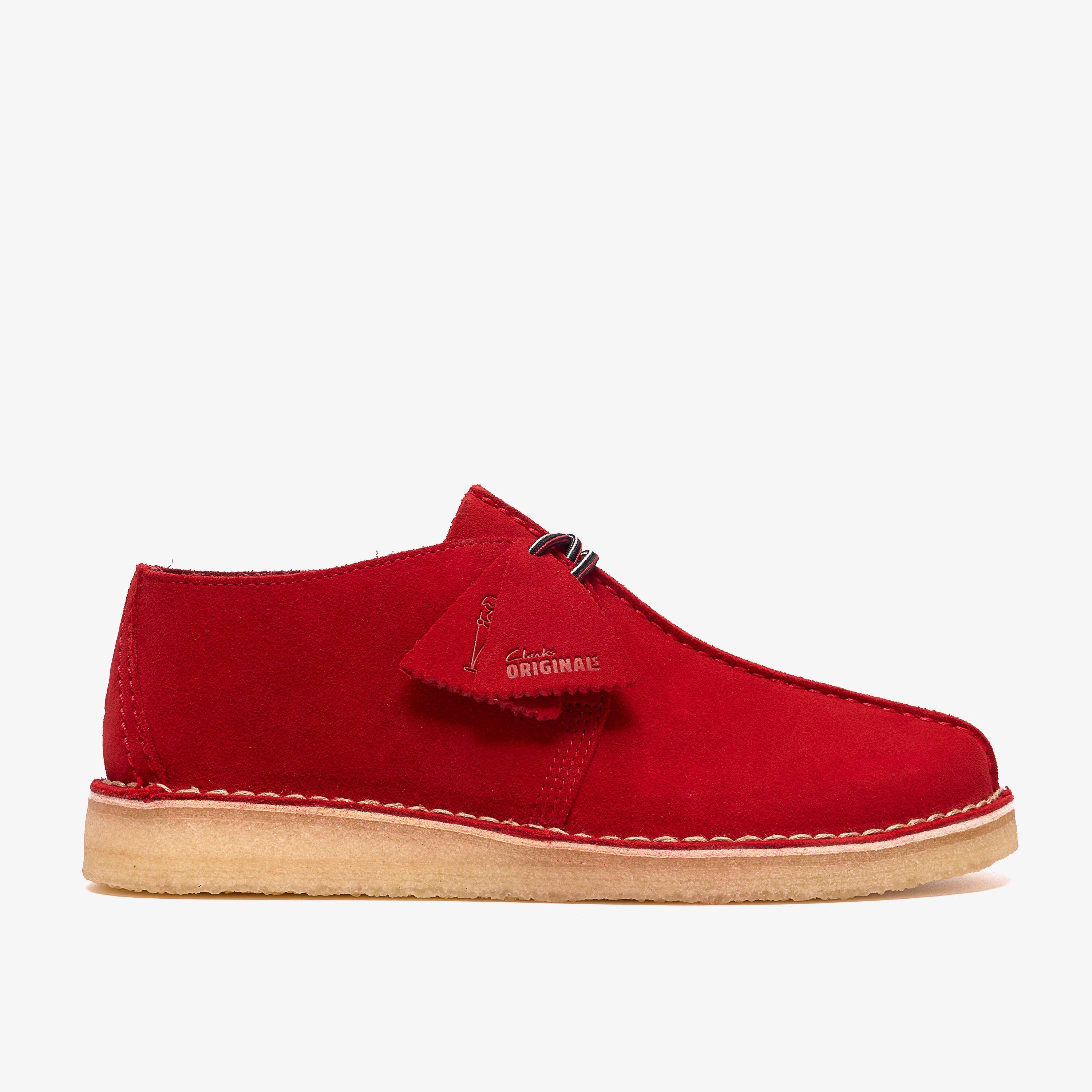 Desert Trek Red Suede
